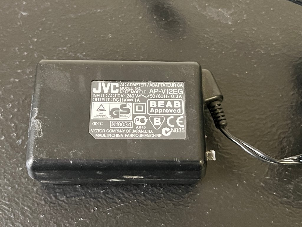 JVC AP-V12EG voeding voor GR-VF1, Ophalen, Gebruikt