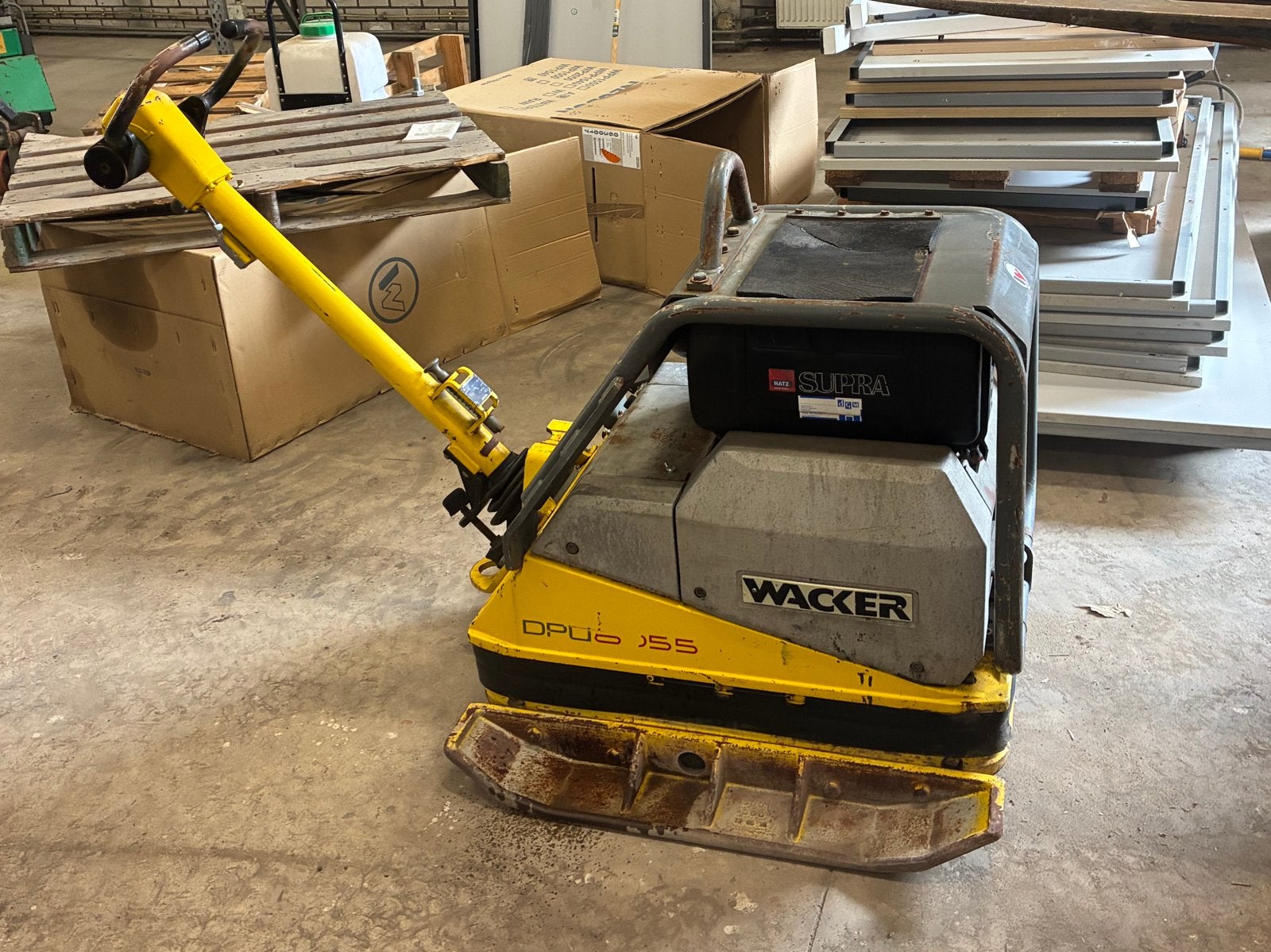 Trilplaat wacker 6ton diesel, Gebruikt, Ophalen of Verzenden, H, H