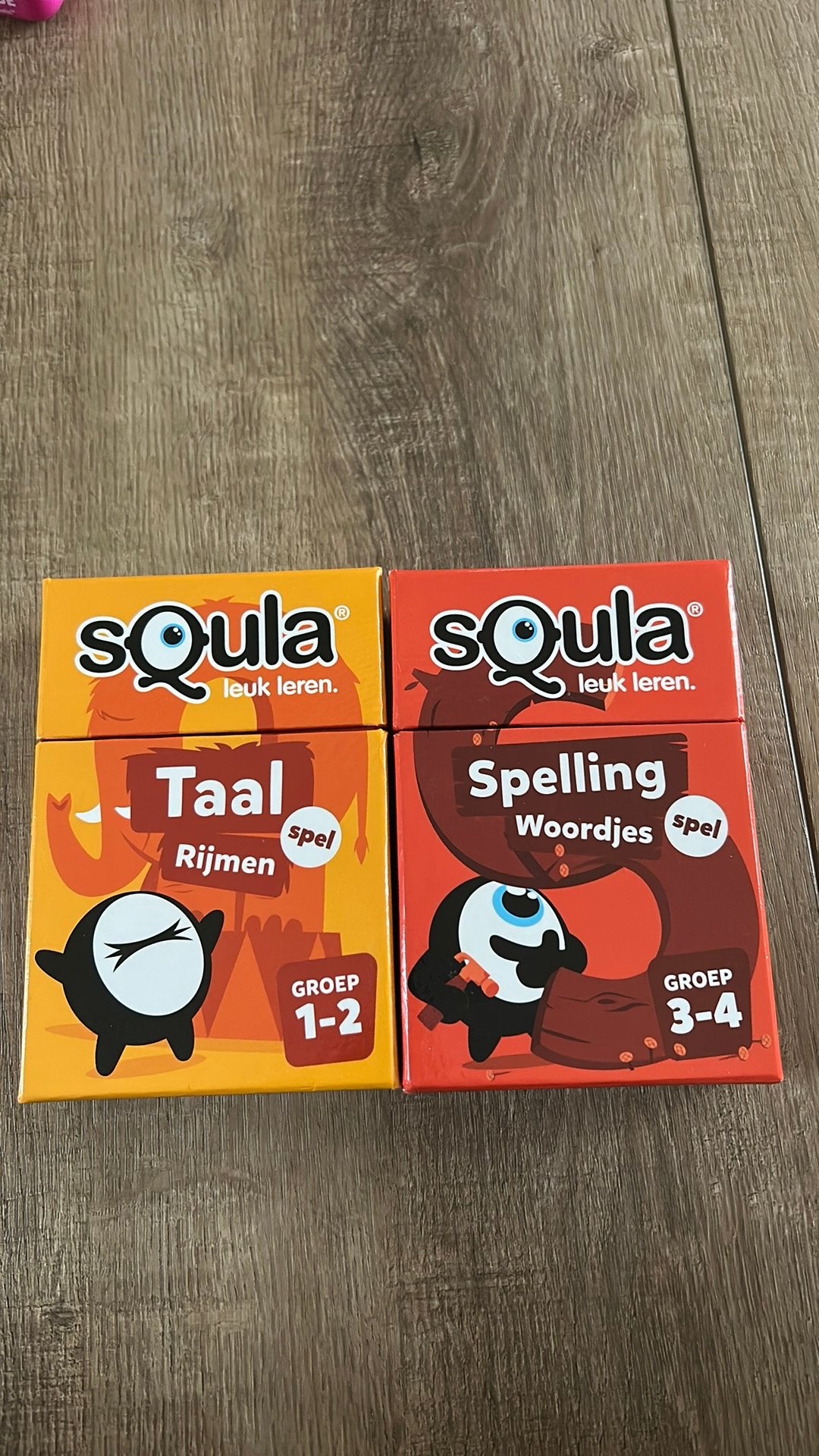 Squla spellen groep 1-2 en 3-4, Ophalen of Verzenden, Zo goed als nieuw