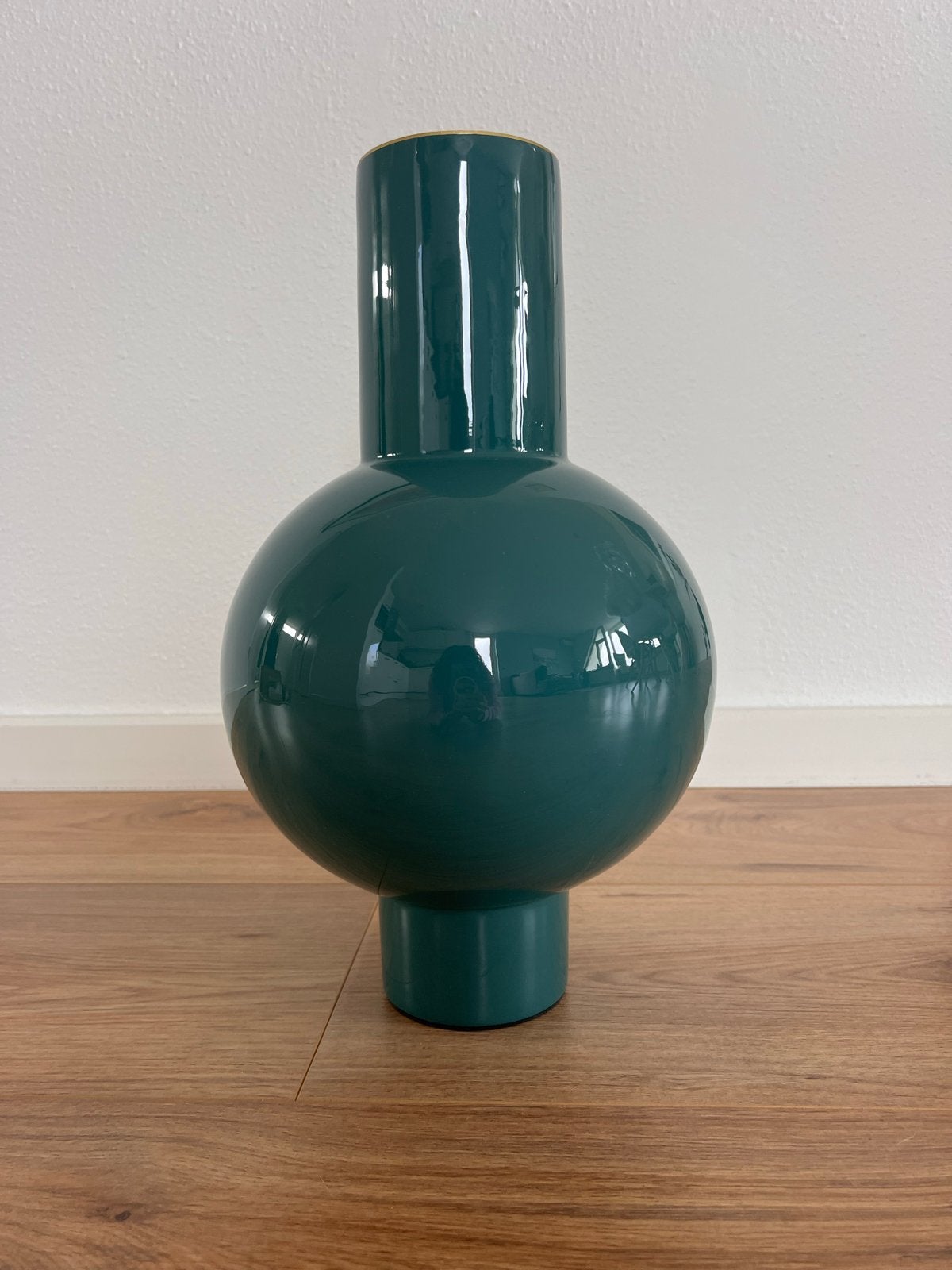 Nieuw in originele doos: metalen vaas Pip Studio, Nieuw, Ophalen of Verzenden, 40 cm, Metaal