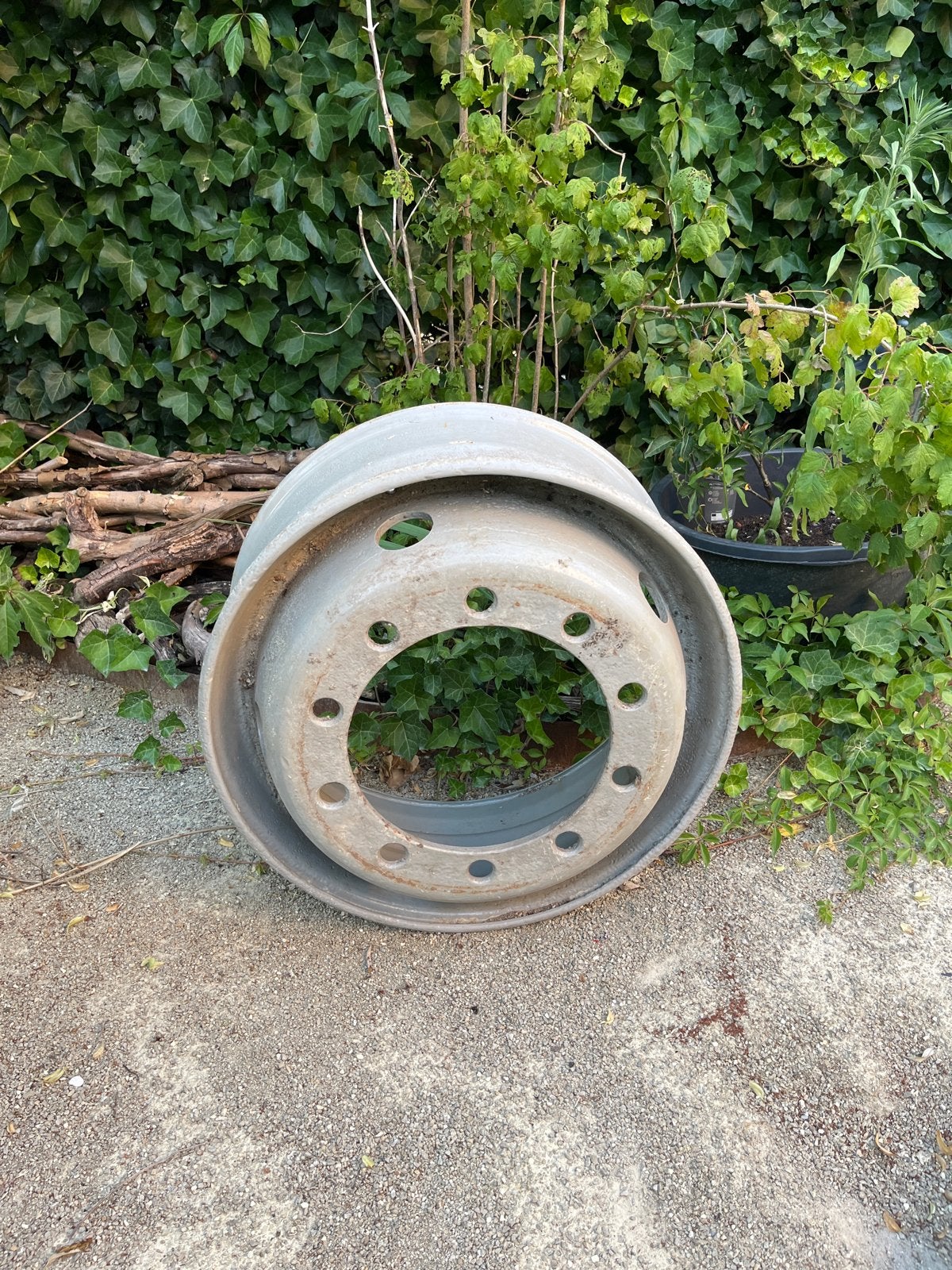 Gebruikte vrachtwagen velg, Tuin en Terras, Vuurkorven, Gebruikt, Ophalen