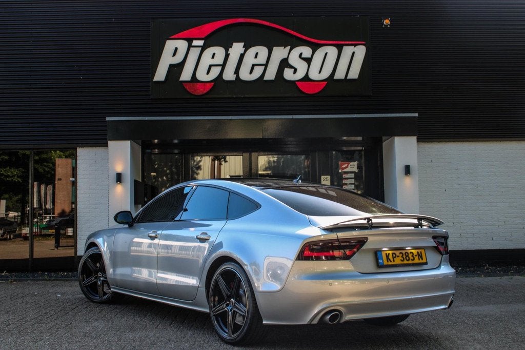 Audi A7 Sportback 3.0 TDI Quattro 292PK MEMORY 4x STOELVER., Auto's, Euro 5, Gebruikt, Zwart, 2000 kg