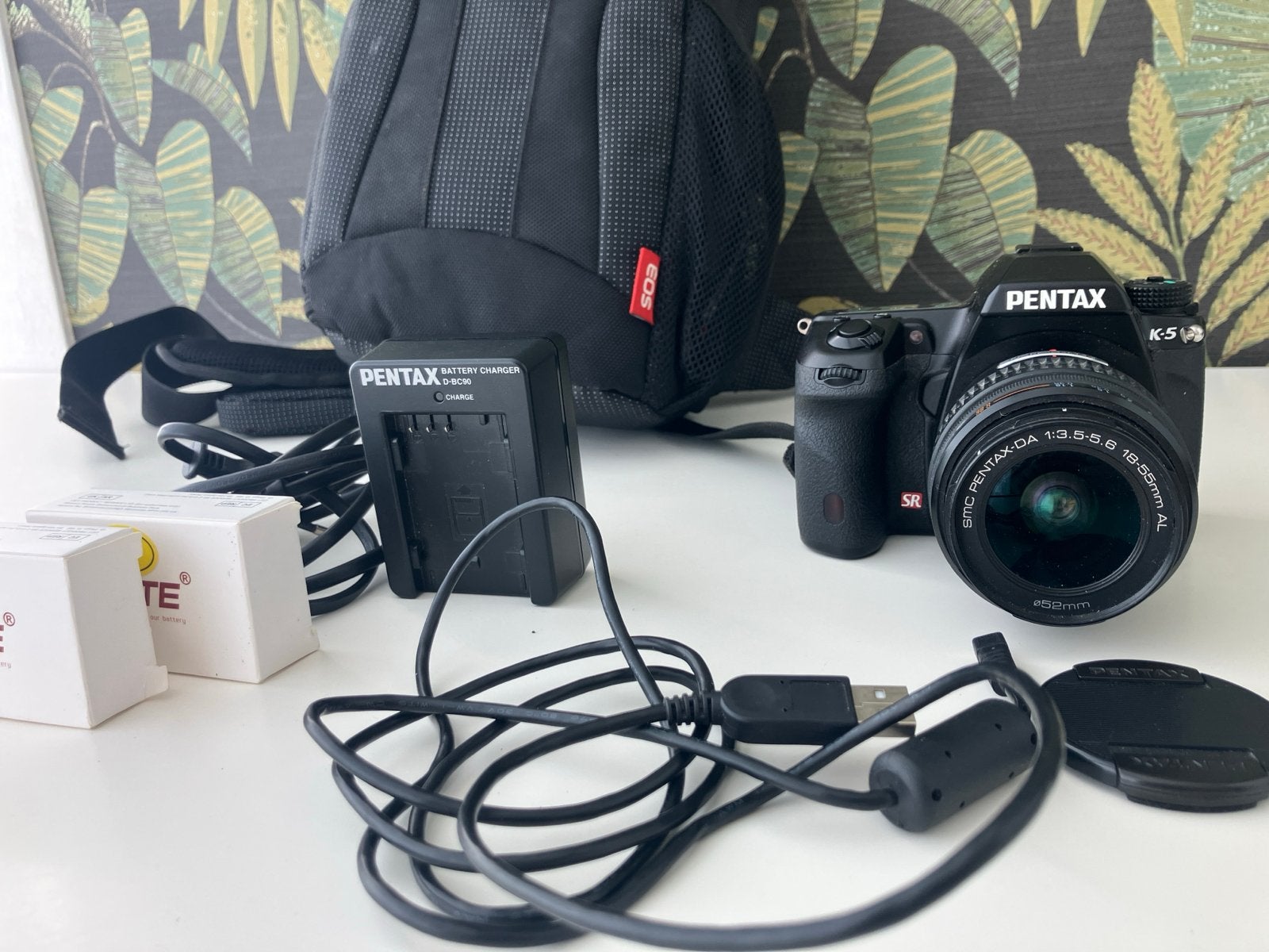 Pentax K5 spiegelreflexcamera met 18-55mm lens en accessoire, Spiegelreflex, Ophalen of Verzenden, Zo goed als nieuw, 4 t/m 7 keer