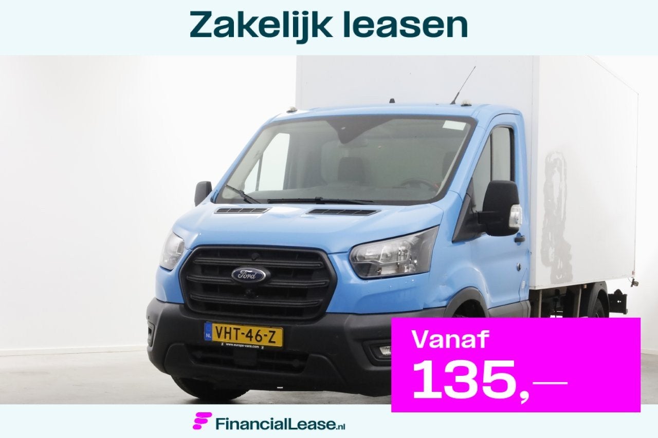Ford Transit 350 2.0 TDCI 130pk E6 Bakwagen met achterdeuren, Voorwielaandrijving, Dealer onderhouden, 15 km/l, Euro 6