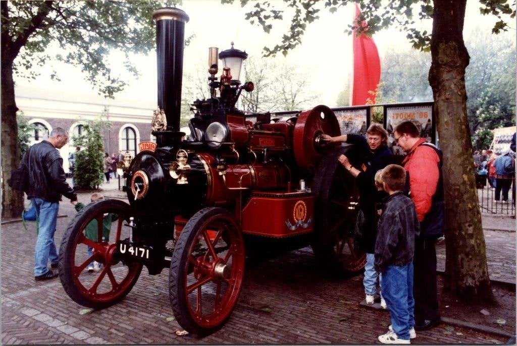 Historische stoommachines - 23 foto's II, Ophalen of Verzenden, Zo goed als nieuw, Auto's