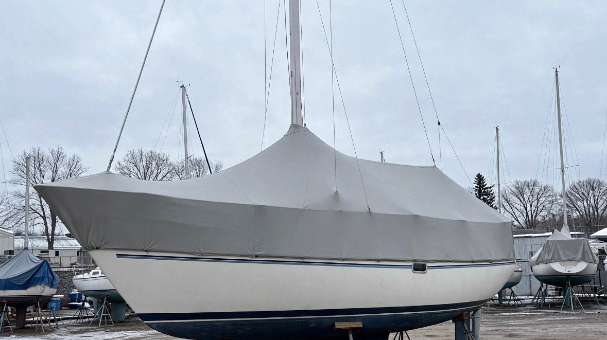 Winterkleed Catalina 30, Ophalen of Verzenden, Zo goed als nieuw, Zeilboot