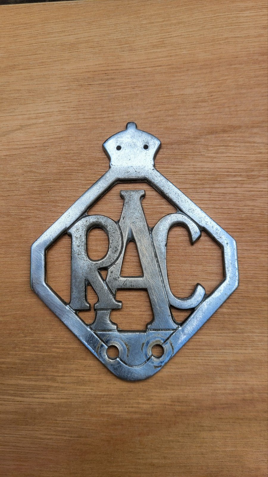 Vintage RAC Auto Badge / Emblem, Ophalen of Verzenden