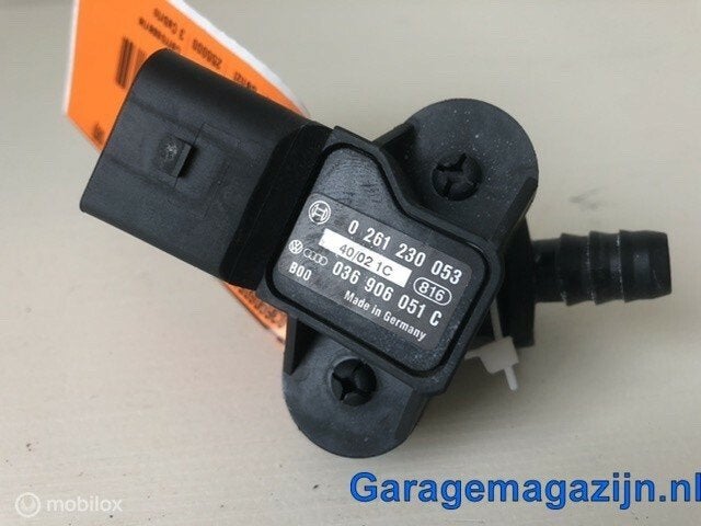 Map sensor asn 036906051C Audi A4 Cabrio B6 2003 orogineel, Audi, Gebruikt, Audi, Ophalen of Verzenden