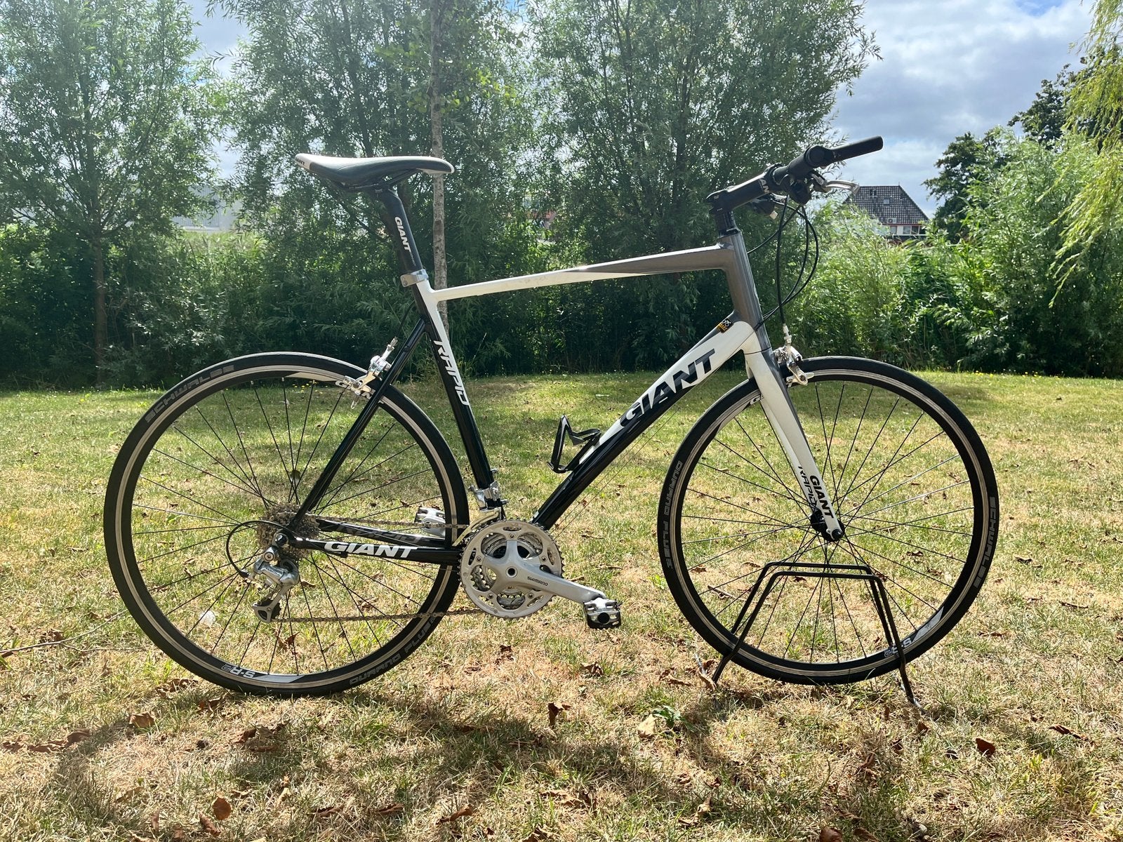 Giant Rapid flatbar racefiets 58cm (zeer nette fiets!!), Ophalen, 28 inch, Velgrem, Aluminium