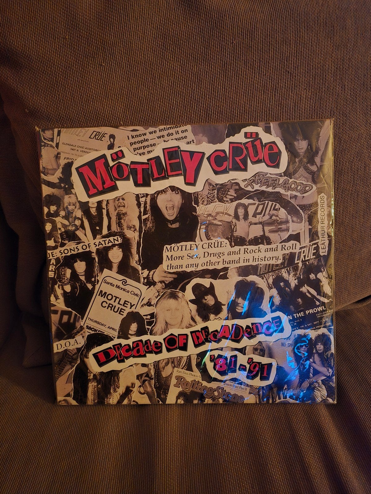 motley crue. decade of decadence, LP, Heavy metal, Verzenden, 12 inch