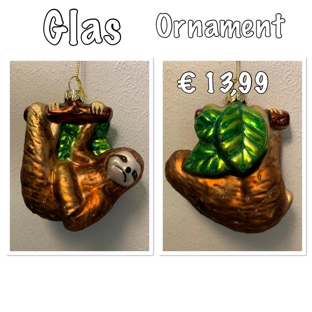Glas ornament Kurt Adler Nieuw, Diversen, Ophalen of Verzenden, Nieuw