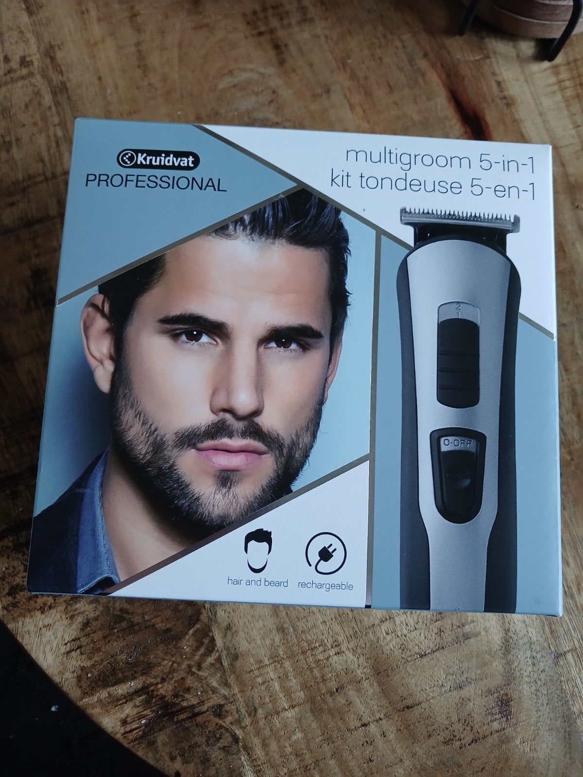 Kruidvat Professional Multigroom 5-in-1 Tondeuse Kit, Ophalen of Verzenden, Nieuw, Tondeuse