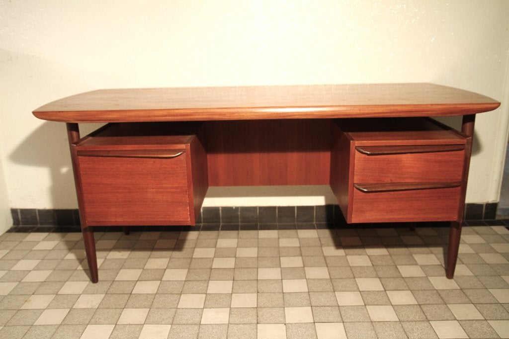 Propos Hulmefa bureau jaren 60 teak, Ophalen