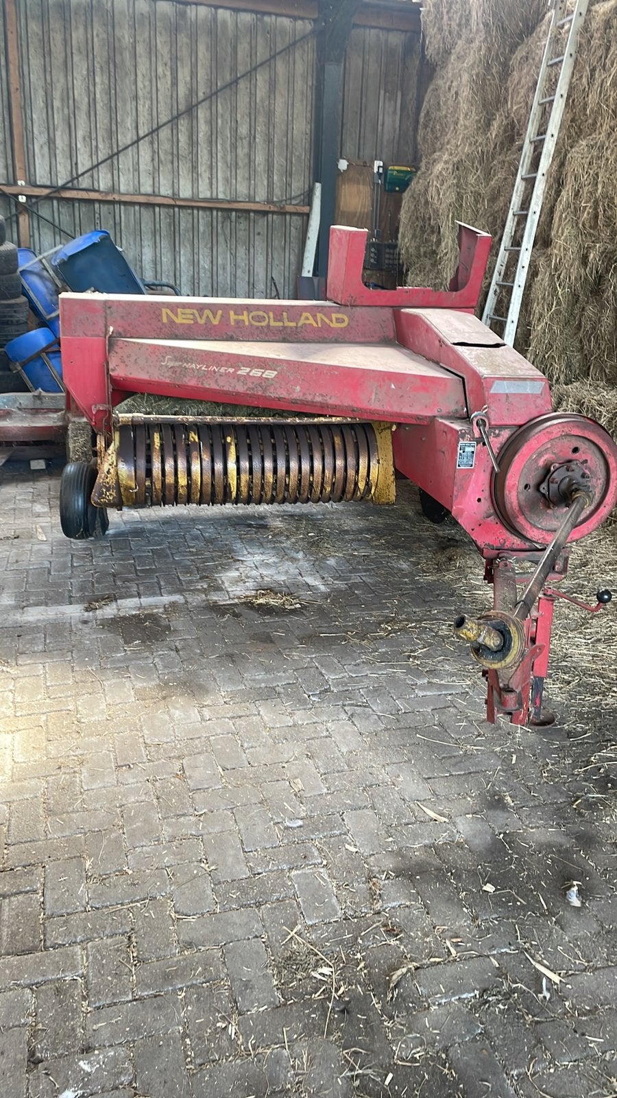 New holland pak pers pakje pers hooi / stro, Veehouderij, New holland, Ophalen, New holland