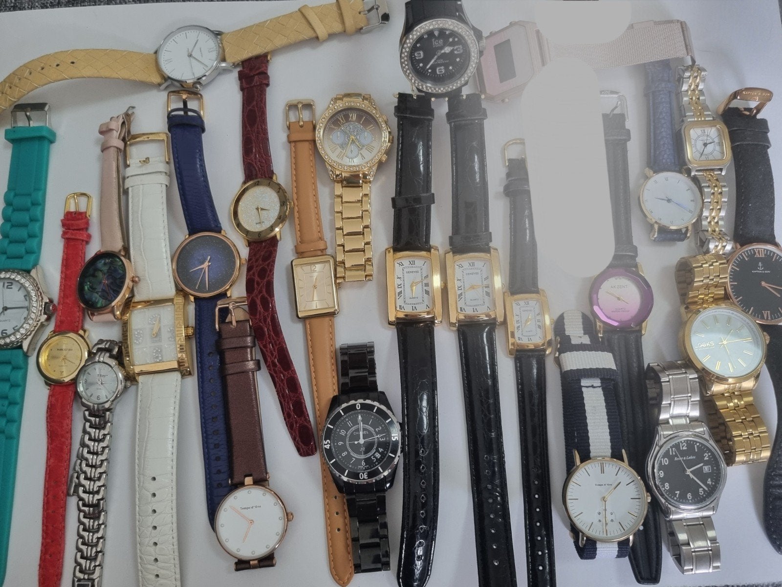 Partij horloges 24 stuk, Verzenden, Gebruikt, Overige merken