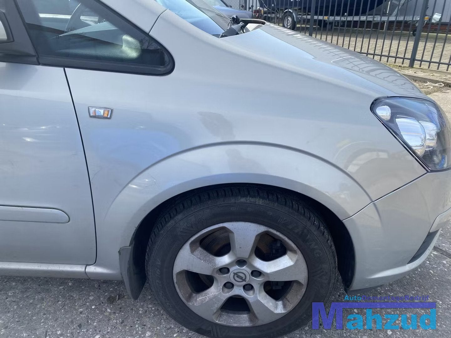 OPEL ZAFIRA B beige 167 rechts scherm voorscherm 2005-2012, Gebruikt, Opel Automobile GmbH, Ophalen of Verzenden, Kontakt@opel-infoservice.de