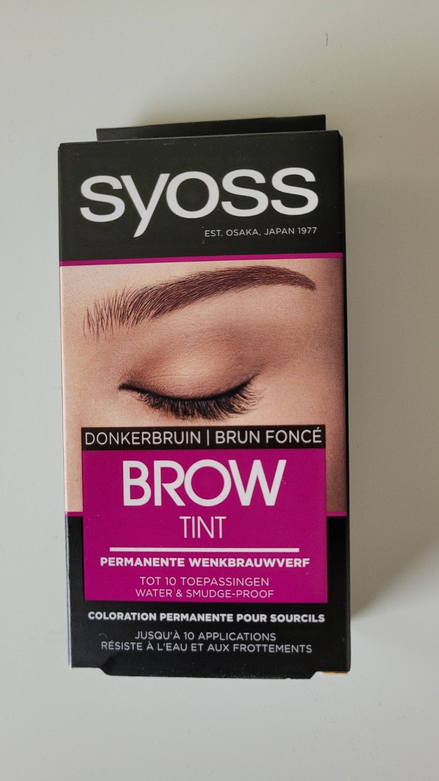 Syoss Permanente Wenkbrauwverf - Donkerbruin, Ophalen of Verzenden