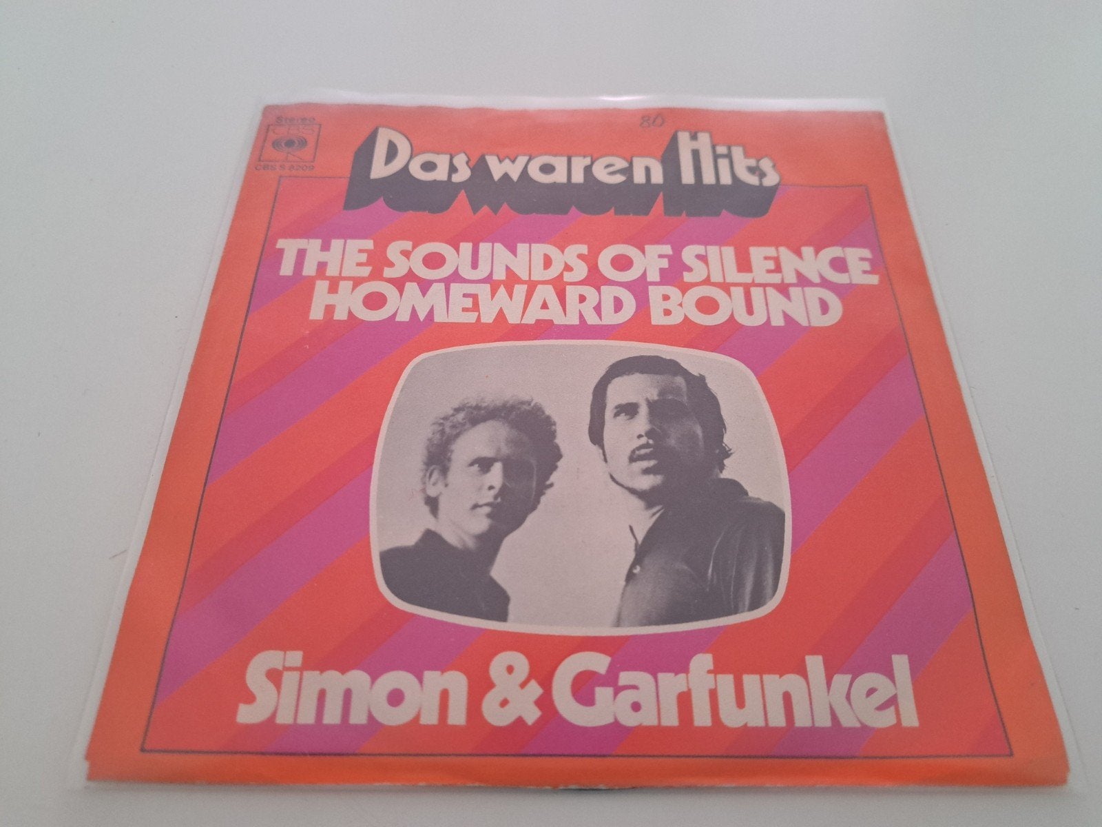 7" Simon & Garfunkel : the Sound of silence, Verzenden, Gebruikt, Pop