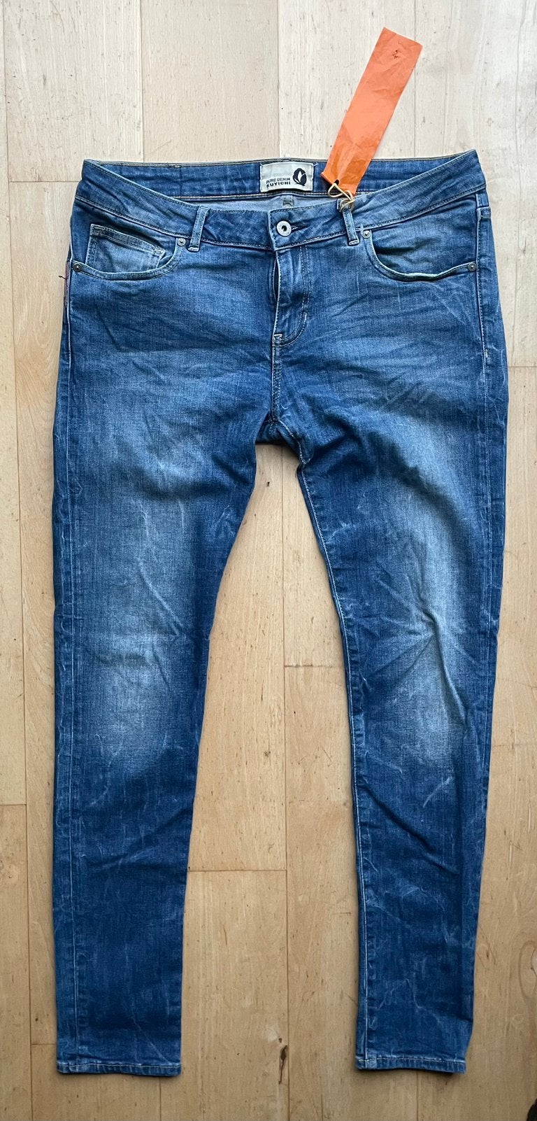 Kuyichi Nova Super Skinny jeans spijkerbroek W31 L34, Ophalen of Verzenden, Blauw, W30 - W32 (confectie 38/40)