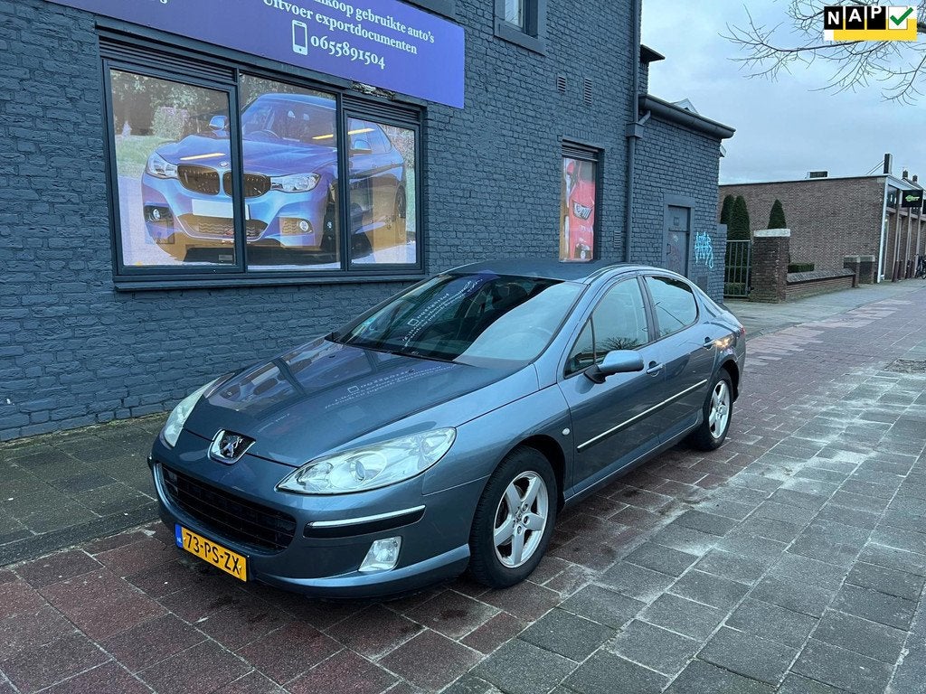 Peugeot 407 2.0-16V XT 181.500km grote beurt gehad, Voorwielaandrijving, 745 kg, 136 pk, Gebruikt