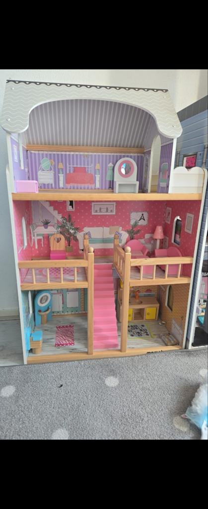 GRATIS poppenhuis, Kinderen en Baby's, Speelgoed | Poppenhuizen, Ophalen, Gebruikt, Poppenhuis