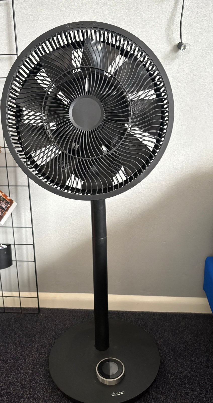 Duux ventilator zwart, Ophalen, Zo goed als nieuw, Statiefventilator