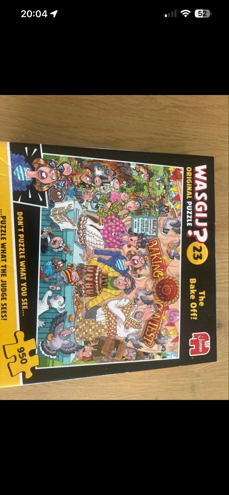 3x Wasgij Puzzels - Mystery, Original & Destiny, Ophalen, 500 t/m 1500 stukjes, Gebruikt, Legpuzzel