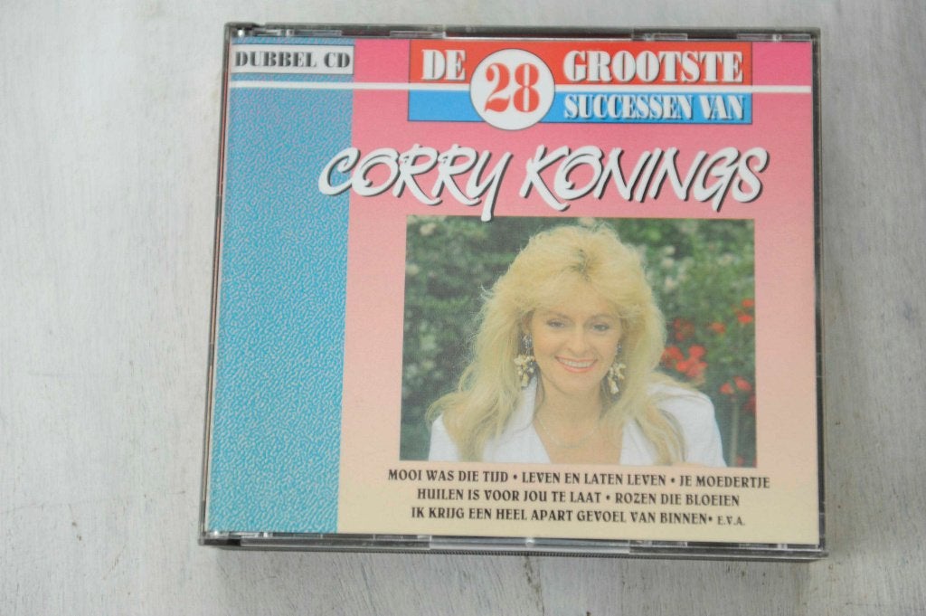 Corry Konings - - De 28 Grootste Successen 2CDbox, Verzenden, Zo goed als nieuw, Levenslied of Smartlap