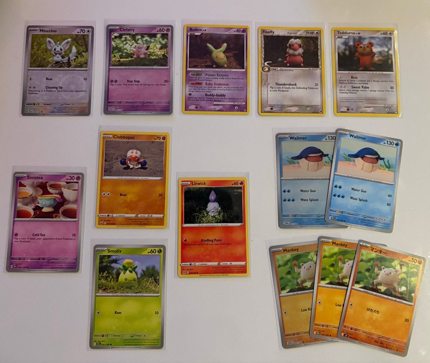 Lotje Yuka Morii & Asako Ito Pokemon kaarten, Ophalen of Verzenden, Zo goed als nieuw, Meerdere kaarten