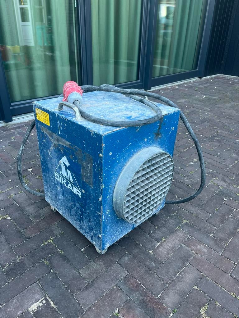 Draagbare elektrische kachel Dikaire DE100, Ophalen