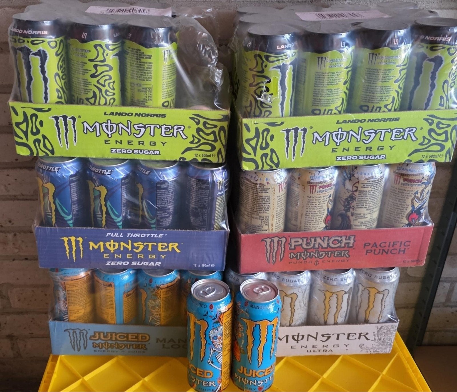 Diverse dranken 33cl en Red bulls 25cl met statiegeld, Ophalen