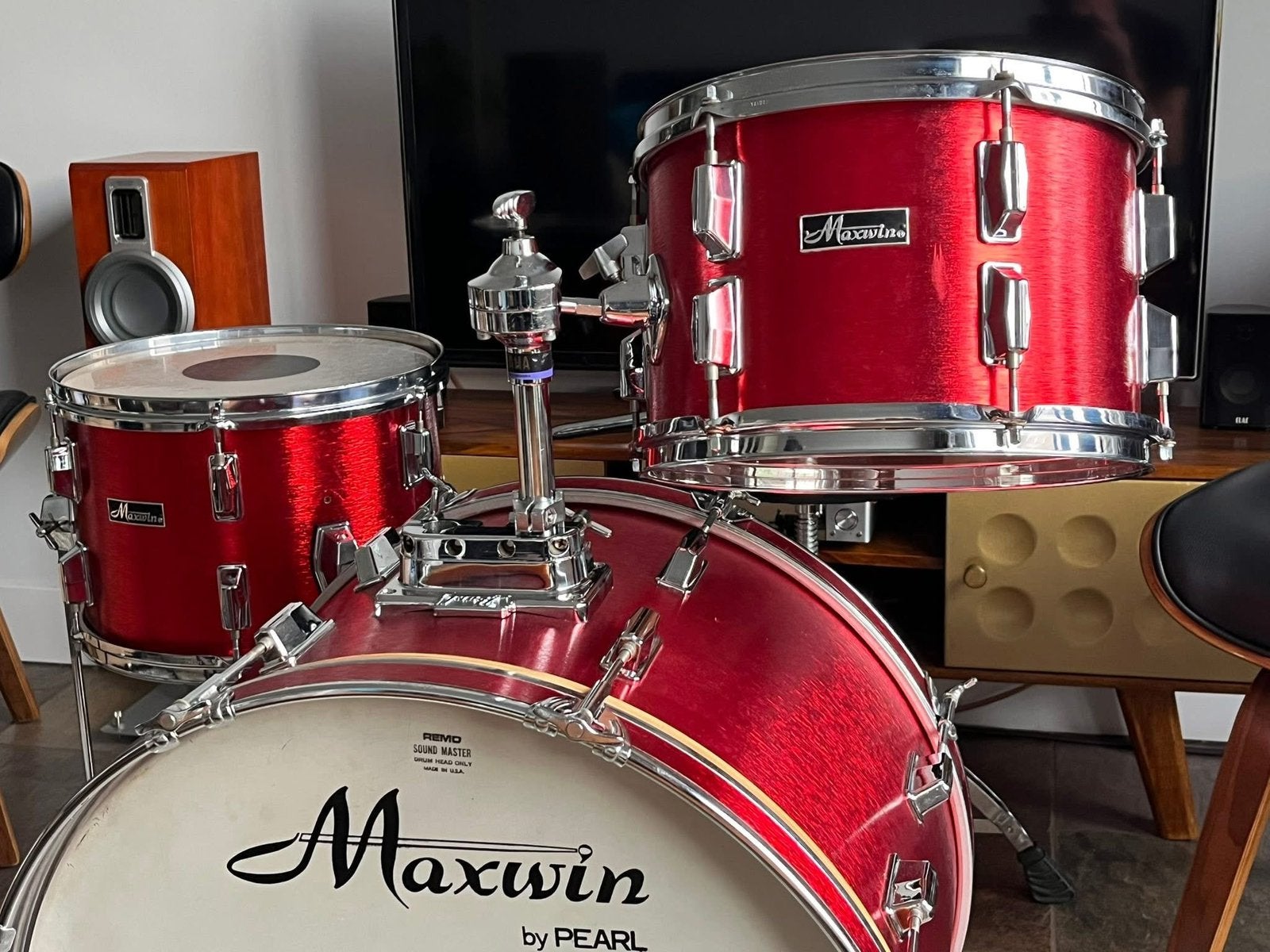 Maxwin drumstel 3-delig, Ophalen, Gebruikt, Overige merken