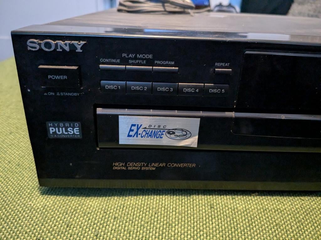 Sony CD wisselaar voor vijf CDs, Ophalen, Gebruikt, Sony, Wisselaar