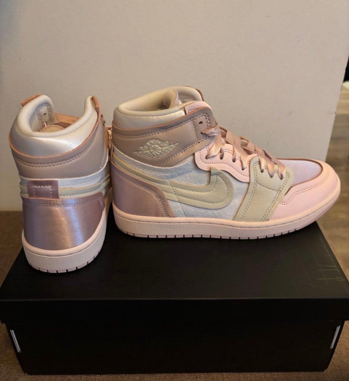 Nike Air Jordan 1 High Method of Make Pink Oxford Maat 40, Ophalen of Verzenden, Nieuw, Roze, Sneakers of Gympen