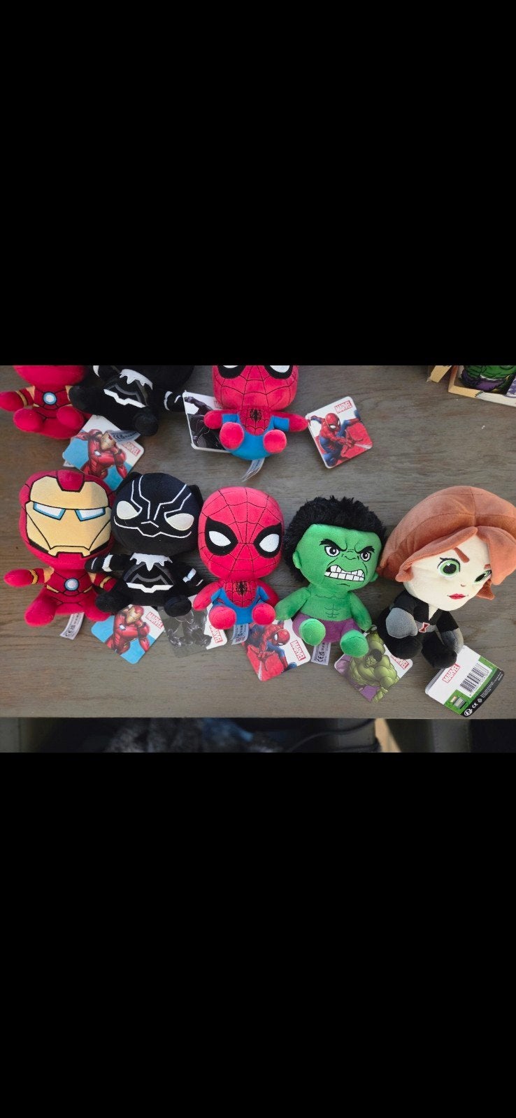 Complete set Disney Marvel Shell knuffels, Ophalen of Verzenden