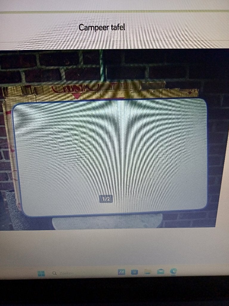 Campingtafel, Ophalen, Nieuw, Campingtafel