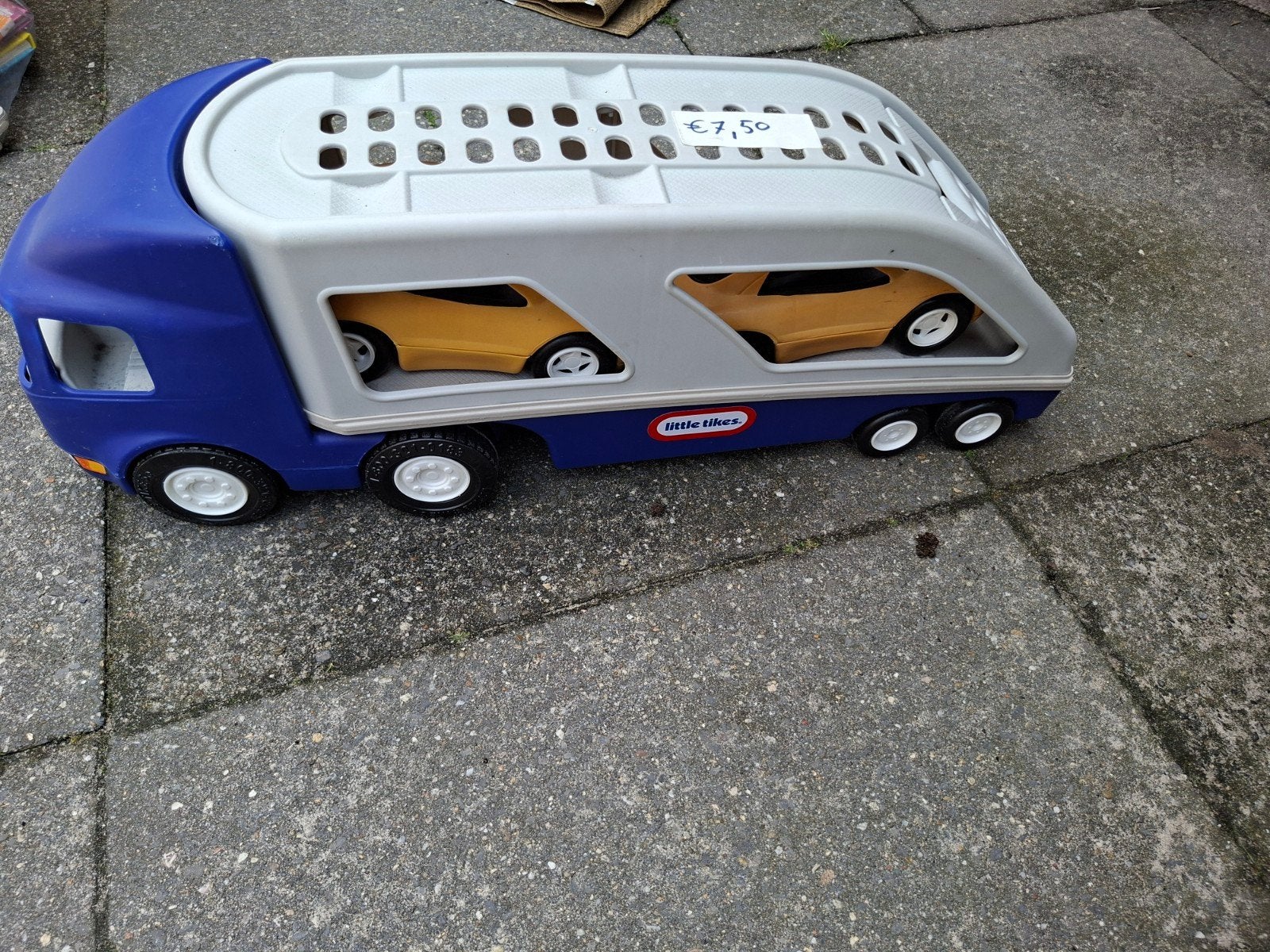 Little Tikes Autotransporter met 2 auto's, Ophalen, Gebruikt