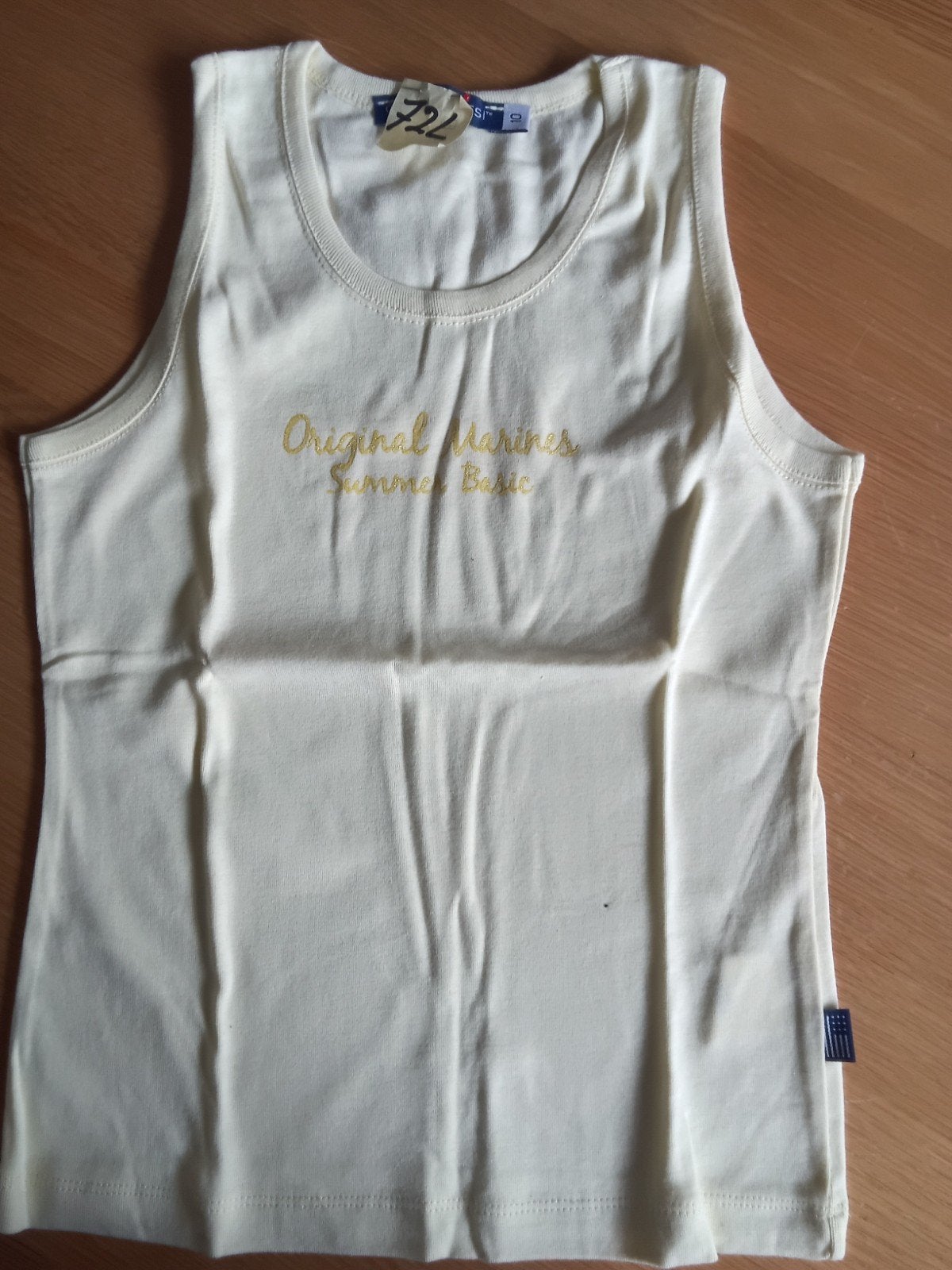 Original Marines mouwloos shirt maat 10 72L, Ophalen of Verzenden, Zo goed als nieuw, Original Marines, Jongen of Meisje