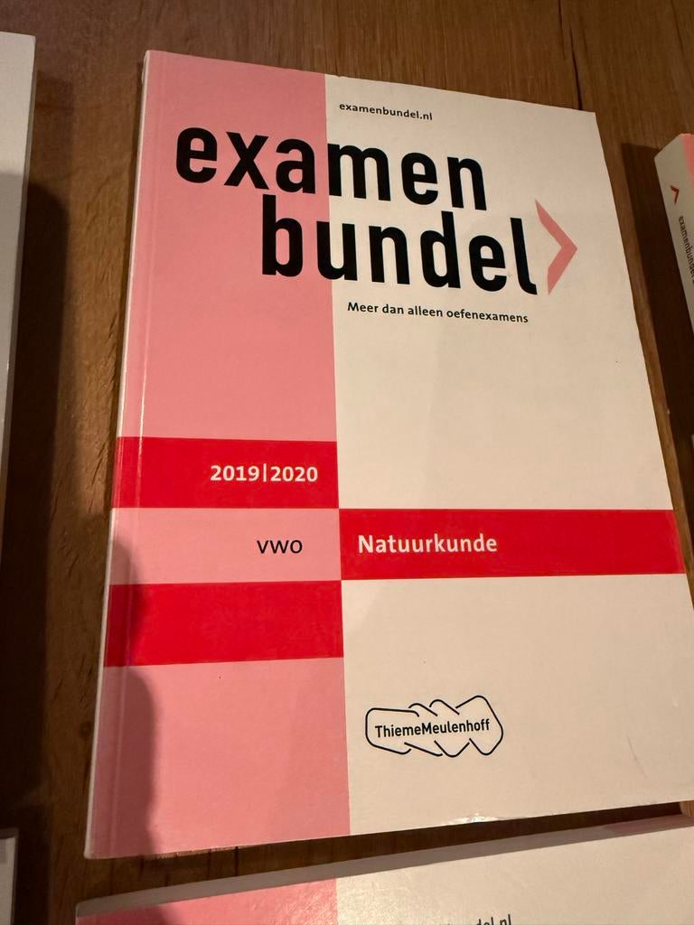 Examenbundel Natuurkunde VWO 2019/2020, Ophalen of Verzenden, Beta, Zo goed als nieuw, WO