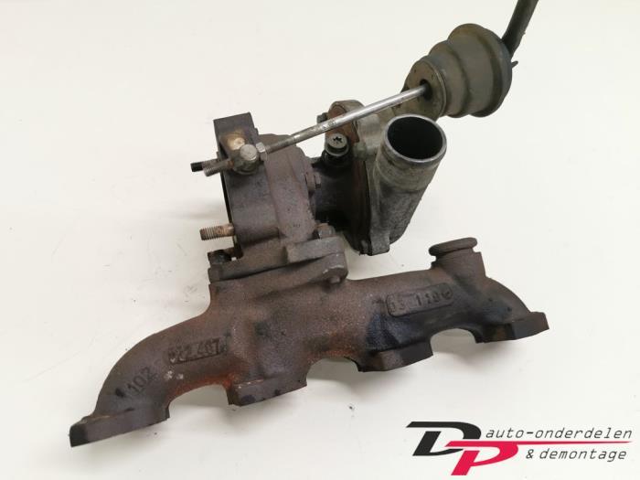 Turbo van een Nissan Micra