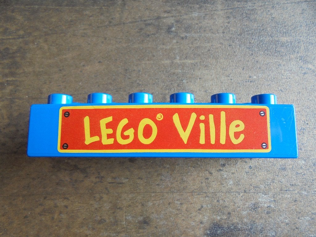 Lego Duplo Brick 2x6 (zie foto's), Ophalen of Verzenden, Gebruikt, Losse stenen, Duplo