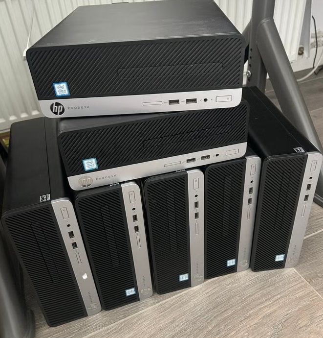 8x HP Prodesk 400 G5 SSF i5 8de Gen, 256 SSD Win 11, Computers en Software, Desktop Pc's, Ophalen of Verzenden, Dell, SSD, Intel Core i5