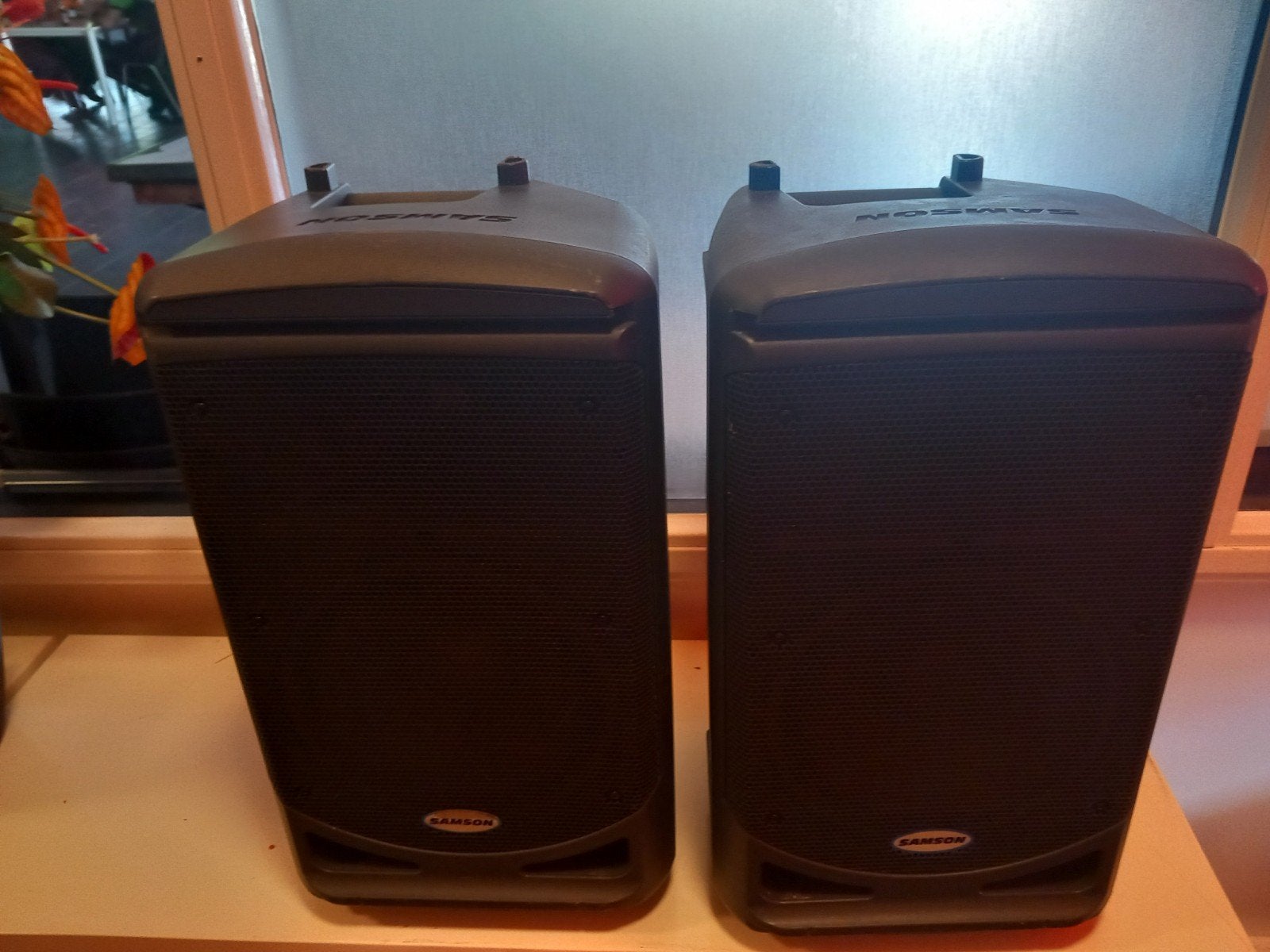 Samson Expedition XP150 Draagbare PA Systeem Speakerset, Gebruikt, Inclusief kabels, Speakerset, Ophalen of Verzenden