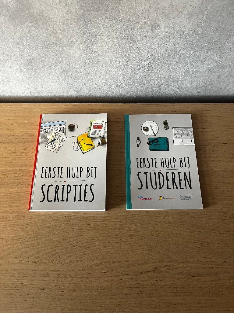 Eerste hulp bij scripties & Eerste hulp bij studeren, Nieuw, Diverse auteurs, Beta, HBO