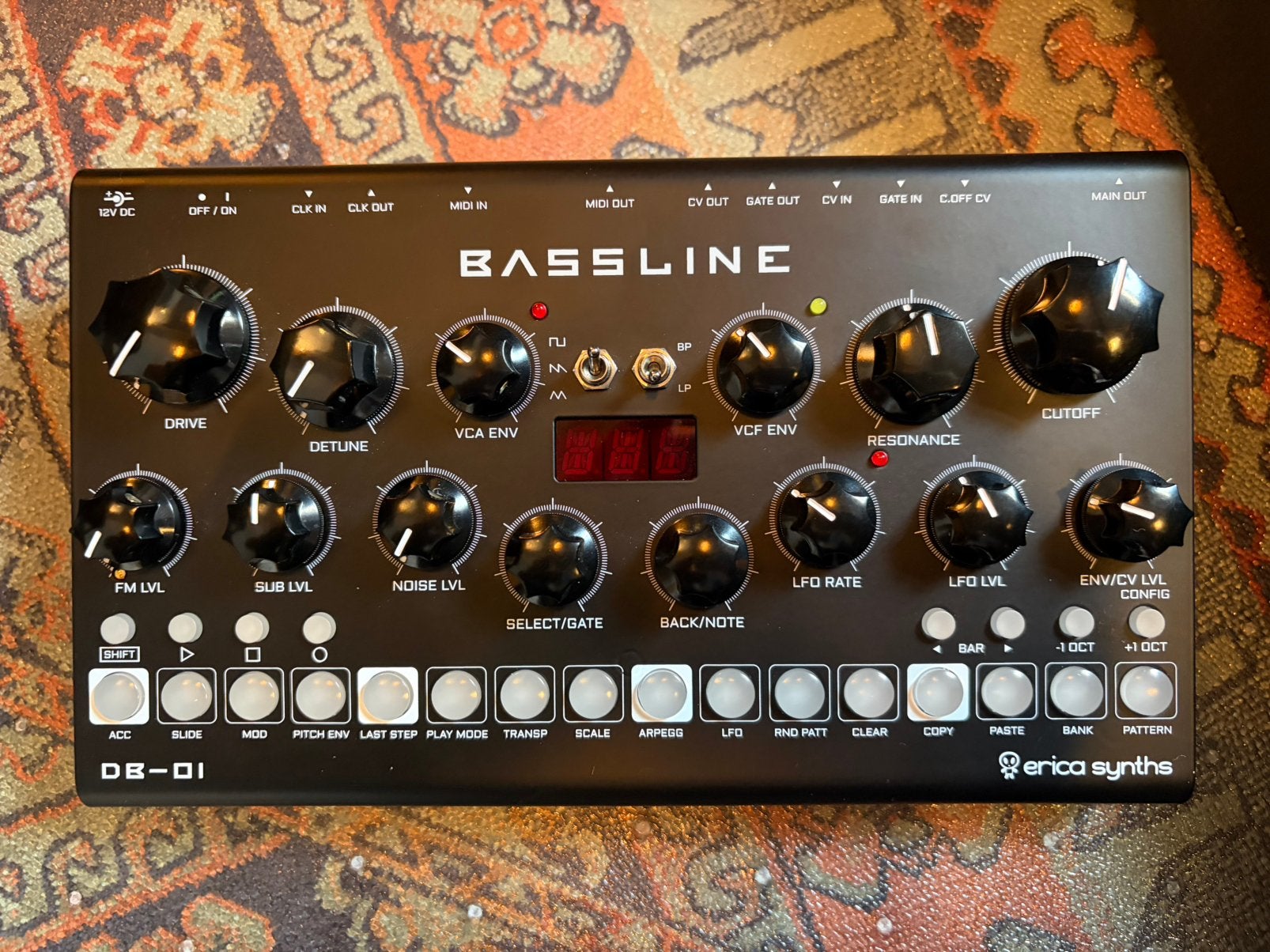 Erica Synths Bassline, Ophalen of Verzenden, Zo goed als nieuw, Overige aantallen, Overige merken