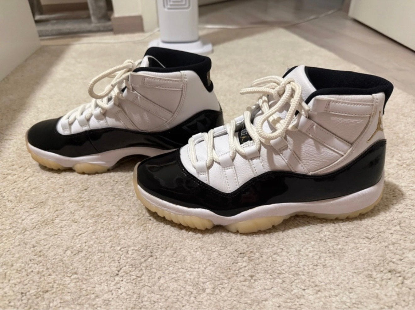 Nike Air Jordan 11 Retro Cool Grey - Maat 41, Ophalen, Zo goed als nieuw, Zwart, Sneakers of Gympen