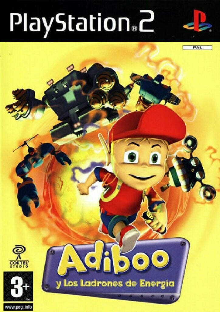 Adiboo en de Energiedieven PS2 - Educatief Spel, Puzzel en Educatief, 1 speler, Ophalen of Verzenden, Zo goed als nieuw