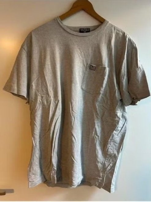 Grijze Polo Jeans Co. Ralph Lauren T-Shirt (maat: L) ZGAN, Kleding | Heren, Ophalen of Verzenden, Zo goed als nieuw, Grijs, Ralph Lauren Polo