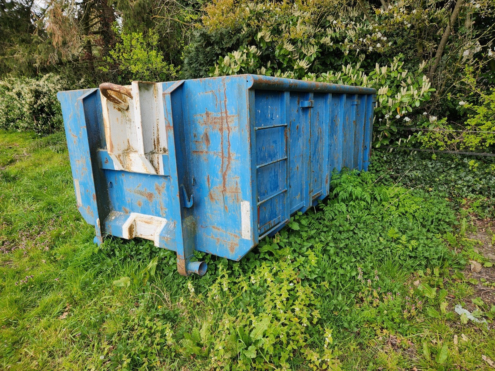 Haakarm container, Ophalen