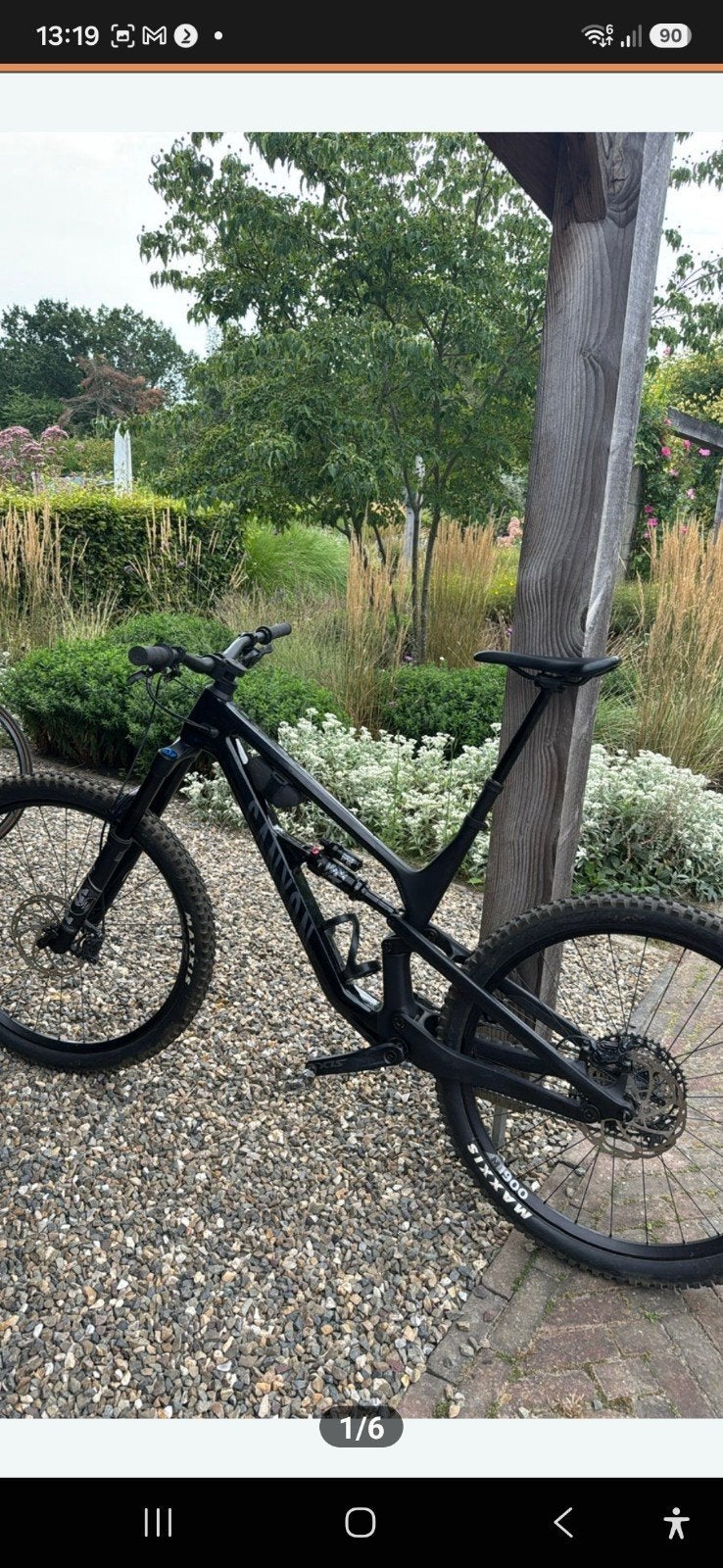 Canyon Spectral CF-7 XL 2022 - Exhaust Black, Fietsen en Brommers, 57 cm of meer, Zo goed als nieuw, Schijfrem, Ophalen